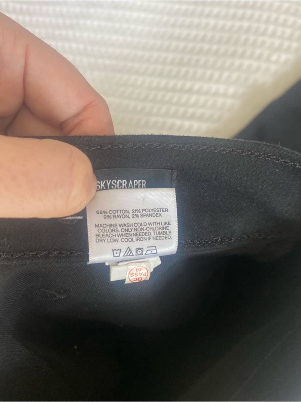 Express Black Skyscrapee Flare Jeans size 12L - Picture 6 of 9